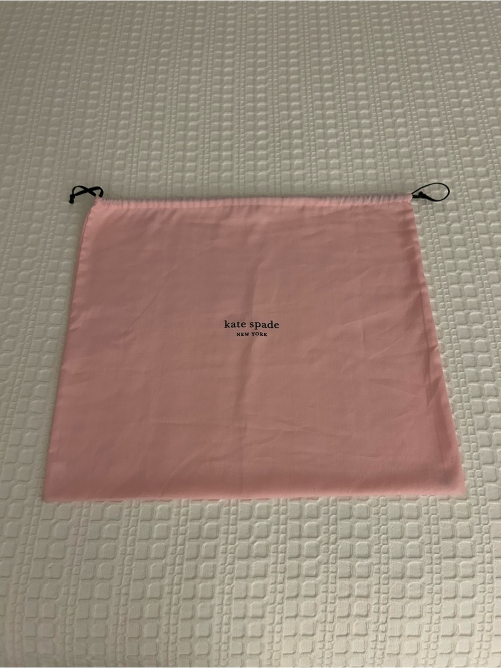 kate spade Light Pink Logo Dust Bag
